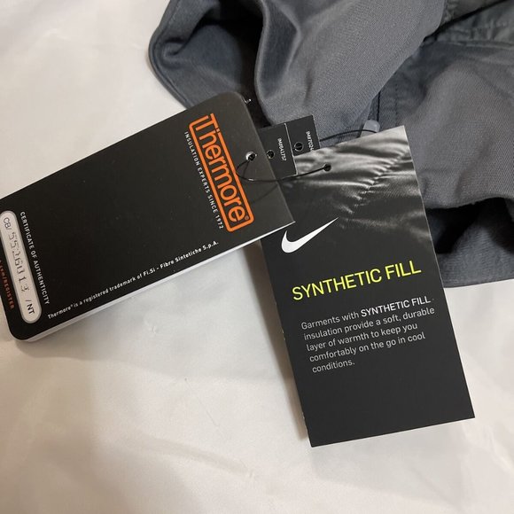 NWT $90 NIKE Women XS THERMORE Essential Filled Running Vest Jacket WARM LAYER - Picture 4 of 12